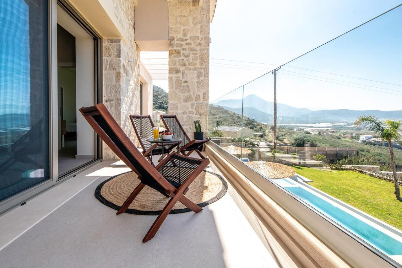 Cielo E Mare Villas I "Free" Heated Pools & Seaview Falasarna Exterior foto