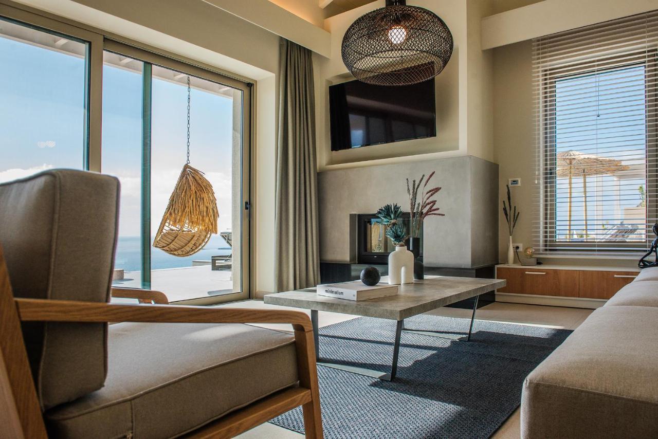 Cielo E Mare Villas I "Free" Heated Pools & Seaview Falasarna Exterior foto