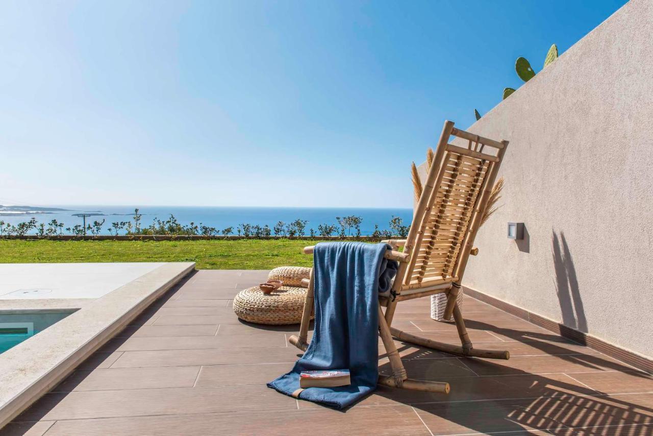 Cielo E Mare Villas I "Free" Heated Pools & Seaview Falasarna Exterior foto