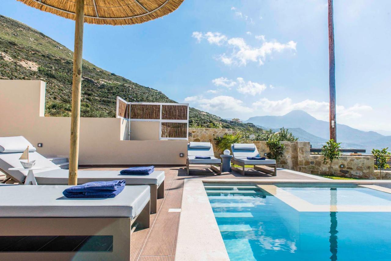 Cielo E Mare Villas I "Free" Heated Pools & Seaview Falasarna Exterior foto
