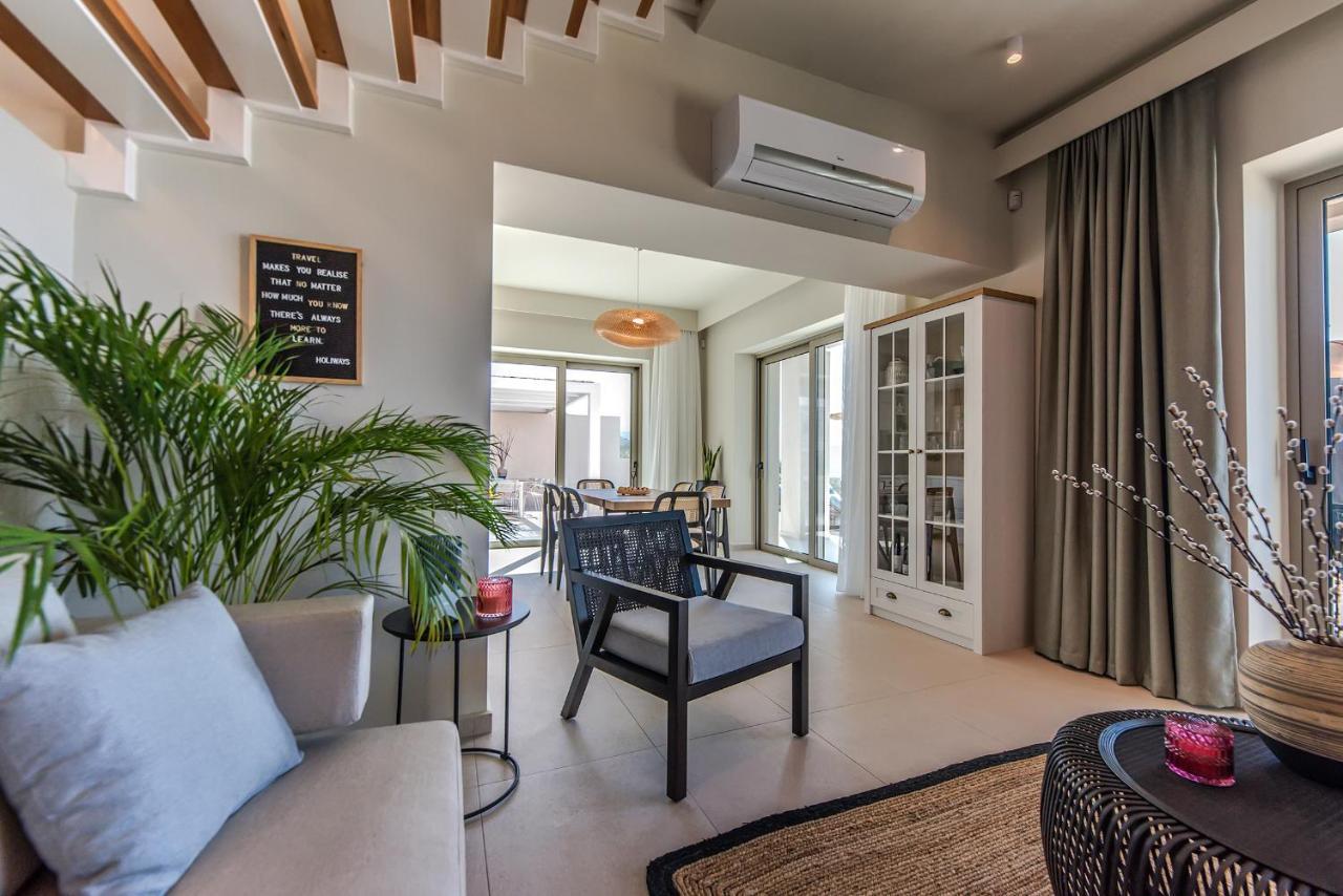 Cielo E Mare Villas I "Free" Heated Pools & Seaview Falasarna Exterior foto