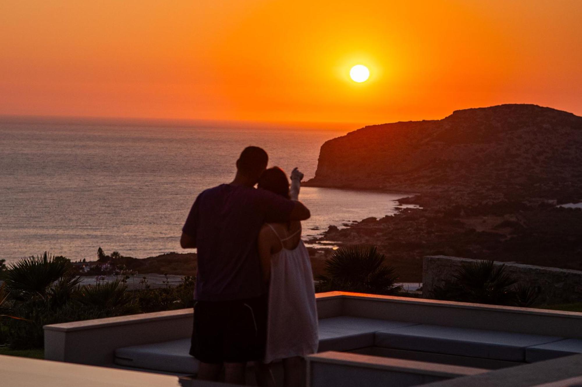 Cielo E Mare Villas I "Free" Heated Pools & Seaview Falasarna Exterior foto