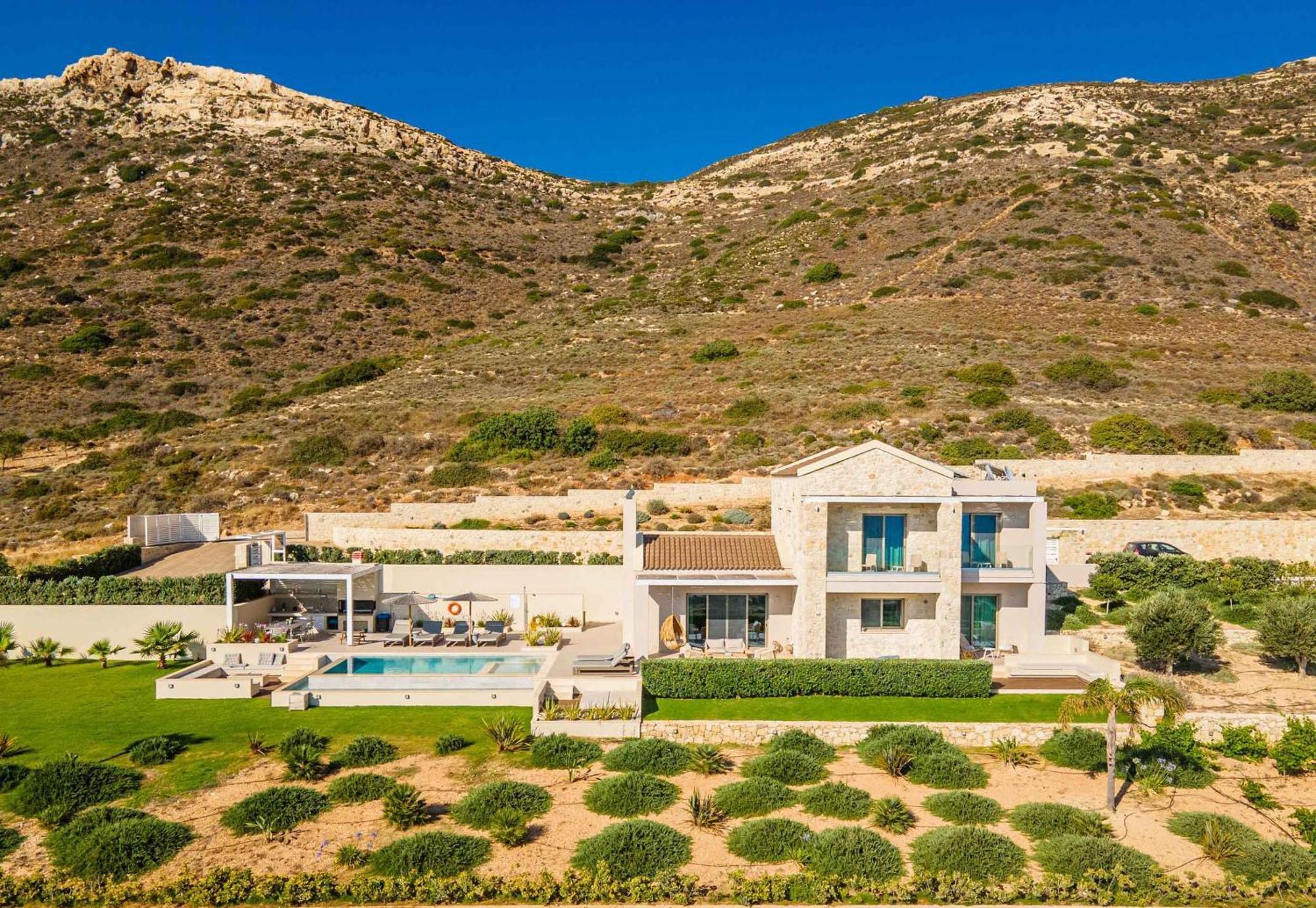 Cielo E Mare Villas I "Free" Heated Pools & Seaview Falasarna Exterior foto